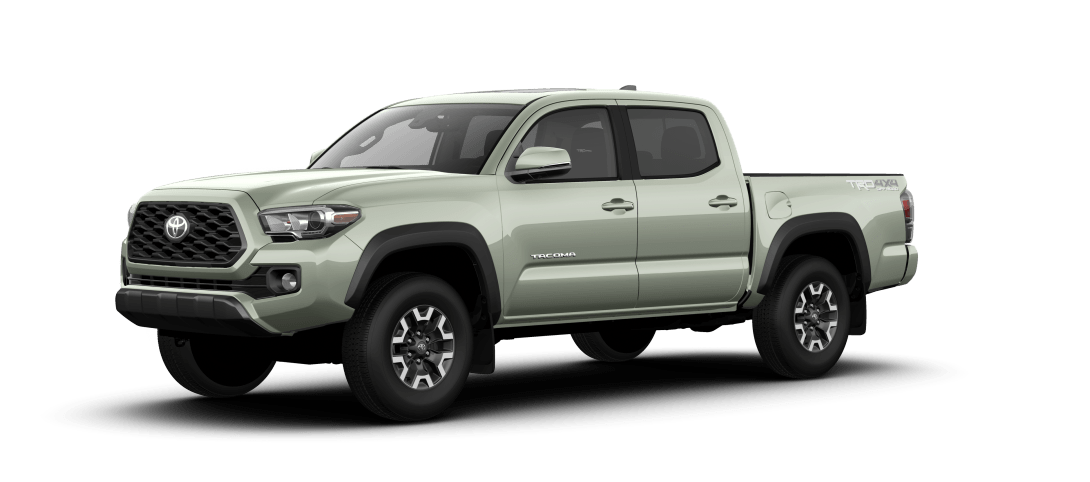 2023 toyota tacoma trd off road lunar rock front view